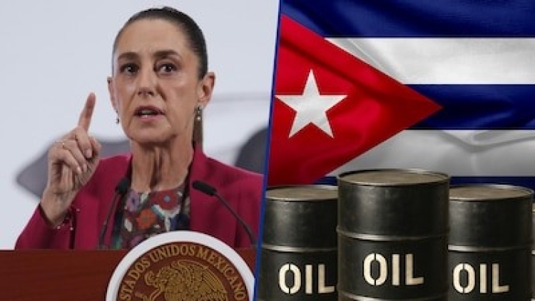 Sheinbaum aclara cancelaci&oacute;n de env&iacute;os de petr&oacute;leo a Cuba: "Continuar&aacute; ayuda humanitaria seg&uacute;n contratos de Pemex"