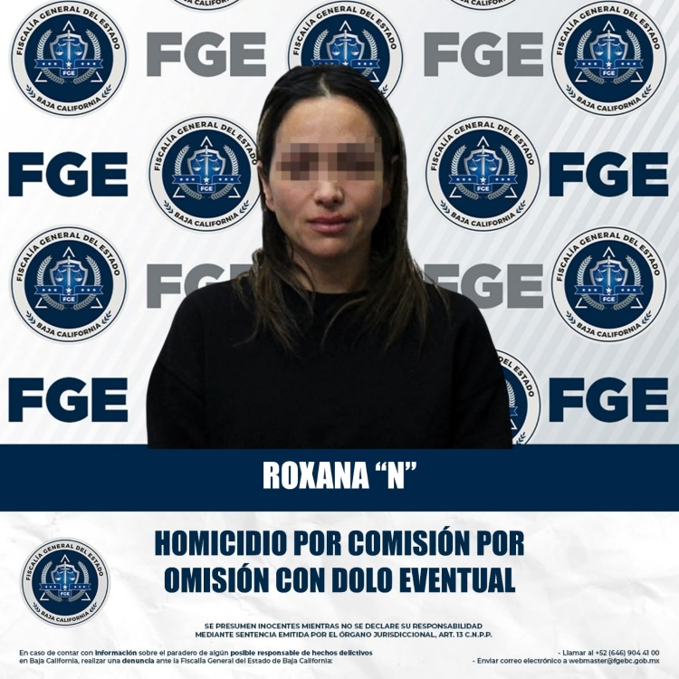Roxana, madre que abandon&oacute; a su hijo en el auto en BC, fue vinculada a proceso